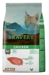 BRAVERY CHICKEN KITTEN 2 KG