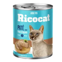 RICOCAT ADULTO PATHE PAVO HÍGADO 11.64 OZ 0.33KG