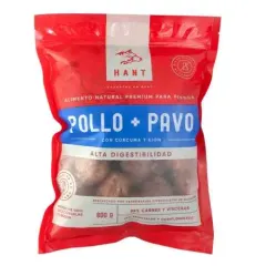HANT PERRO POLLO Y PAVO 800GR