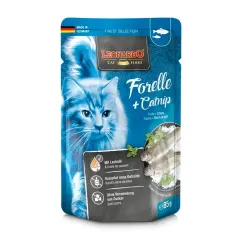 LEONARDO TRUCHA Y CATNIP 0.085 KG