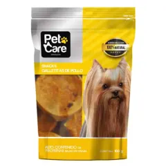 PET CARE SNACK GALLETITAS DE POLLO 100 GR. 45380