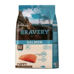 BRAVERY SALMON PUPPY LARGE/MEDIUM BREEDS