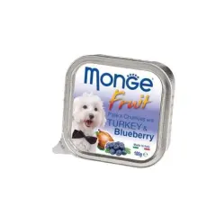 MONGE FRUIT PAVO Y ARÁNDANOS 100 GR