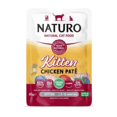 NATURO PATÉ DE POLLO PARA KITTEN (2  12 MESES)