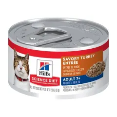 HILL'S SD ADULT 7+ PAVO ALIMENTO HÚMEDO PARA GATO 82GR