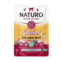 NATURO PATÉ DE POLLO PARA SENIOR (7 AÑOS A MÁS)