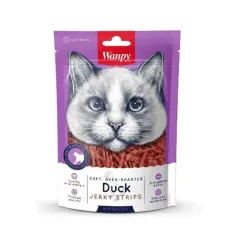 SOFT DUCK JERKY STRIPS FOR CATS