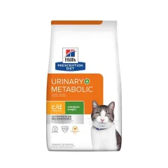 HILLS PD C/D GATO MULTICARE+METABOLIC, CUIDADO URINARIO + METABOLIC 82GR