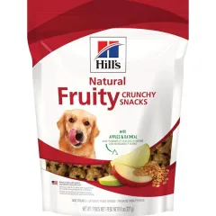 HILLS SD CANINE CRUNCHY FRUITY SNACKS APPLES & OATMEAL 8OZ (227 GR)