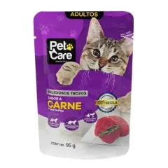 POUCHES GATO SABOR CARNE 95G