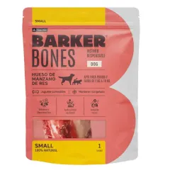 BARKER BONES HUESO DE MANZANO DE RES SMALL (1 UNIDAD)