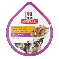 ADULT 7+ SMALL & MINI CHK&VEG 3.5 OZ (ESTOFADO) 100GR