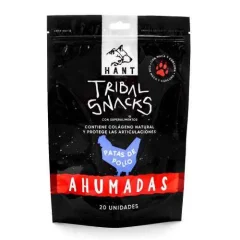 HANT TRIBAL SNACKS PATAS DE POLLO AHUMADAS (20 UNIDADES)