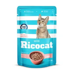 RICOCAT CACHORRO TROCITOS  SALSA EN CARNE POUCH 85GR