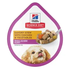 PUPPY SMALL & MINI CHK&VEG 3.5 OZ (ESTOFADO) 100GR