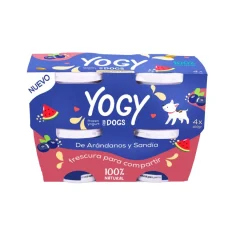 PACK YOGY ARANDANOS Y SANDIA 100GR (4 UNIDADES)