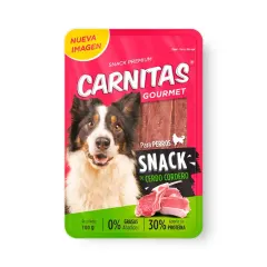 CARNITAS GOURMET PERRO SABOR CERDO Y CORDERO X 100 GR