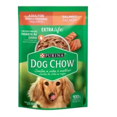 DOG CHOW ADULTO RAZAS PEQUEÑAS FESTIVAL DE SALMÓN 100G
