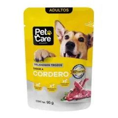 POUCHES PERRO SABOR CORDERO 95G