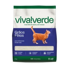 ARENA P/GATO VIVA VERDE 4 KG - LIMPIEZA PLENA