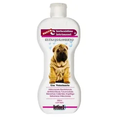 CLORHEXIDINA + CLOTRIMAZOL SHAMPOO MEDICADO. 300 ML.