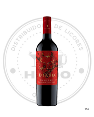 VINO DIABLO DARK RED 13.5°GL 750 CC