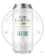GIN KANTAL TONIC 7º G.L. 473 CC