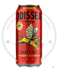 CERVEZA ODISSEA AMBER ALE 5.2ºGL 470CC