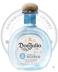 TEQUILA DON JULIO BLANCO 40ºGL 750CC