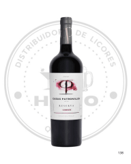 VINO CASAS PATRONALES RESERVA CARMENERE 14ºGL 750CC