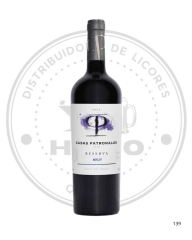 VINO CASAS PATRONALES RESERVA MERLOT 14ºGL 750CC