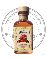 MINIATURA LICOR FLOR DE HIBISCUS CAMDARIN ROSSO 16º G.L 50CC
