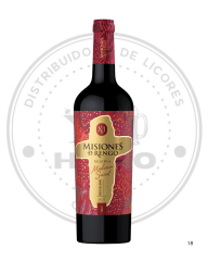 VINO MISIONES DE RENGO RESERVA RED BLEND MEDIUM SWEET 12.5ºGL 750CC