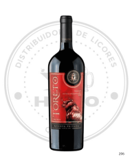 VINO TORETO RESERVA PRIVADA ML 14ºGL 750CC