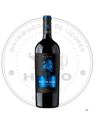 VINO BESTIA AZUL RESERVA CABERNET SAUVINON 14.5ºGL 750CC