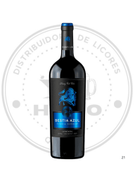 VINO BESTIA AZUL RESERVA CARMENERE 14.5º GL 750CC
