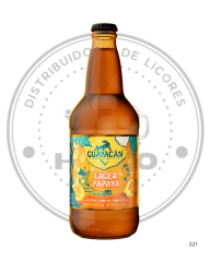 CERVEZA GUAYACAN PAPAYA 4.3ºGL 500 CC