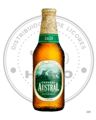 CERVEZA AUSTRAL LAGER PATAGONIA 6.0ºGL 500 CC