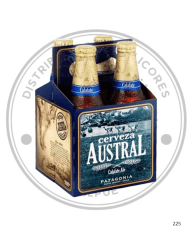 CERVEZA AUSTRAL CALAFATE ALE 5.0ºGL 330CC PACK 4 UN