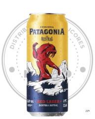 CERVEZA PATAGONIA SMILODON RED LAGER 5.0º G.L 470 CC PACK 6