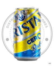 CERVEZA CRISTAL RADLER CERO ALC.355CC PACK 6