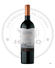 VINO CASTILLO DE MOLINA GRAN RESERVA ML 14ºGL 750 CC