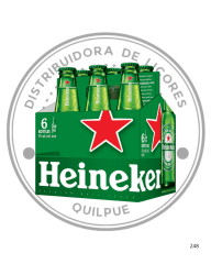 CERVEZA HEINEKEN 5ºGL BOTELLA 330 CC PACK 6