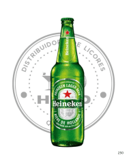 CERVEZA HEINEKEN BOTELLA 5º GL 650 CC
