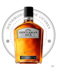 WHISKEY JACK DANIEL'S GENTLEMAN 40º G.L 750 CC