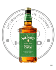 WHISKEY JACK DANIEL'S APPLE 35º G.L 1000 CC