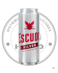 CERVEZA ESCUDO SILVER 5ºGL 710 CC X PACK 6