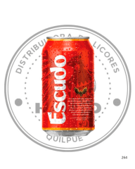 CERVEZA ESCUDO 5.5ºGL 470 CC X 6 UNIDADES
