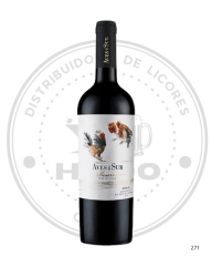 VINO AVES DEL SUR RESERVA MERLOT 14.5ºGL 750CC