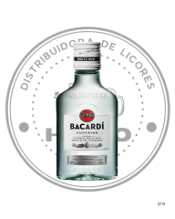 RON BACARDI CARTA BLANCA 40ºG.L 200CC